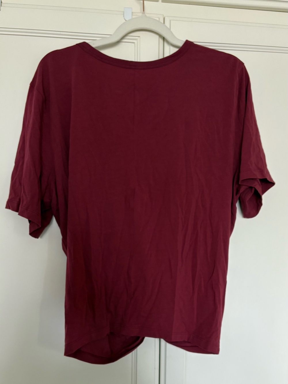 Lululemon Crescent Tee, Mulled Wine - Picture 8 of 8